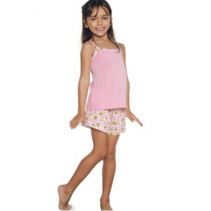 PIJAMA INFANTIL MENINA AMIZADE 6 ANOS