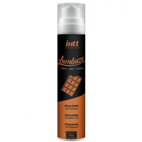 GEL COMESTIVEL LAMBUZE 50G CHOCOLATE INTT