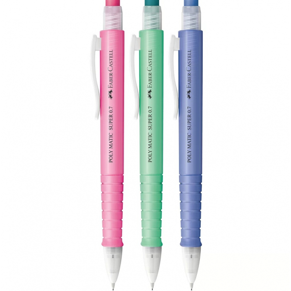 LAPISEIRA FABER-CASTELL POLY MATIC SUPER 0.7MM